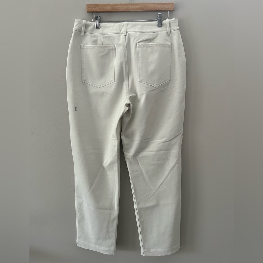 Kit and Ace Tailored Straight-Leg Pants in Off-White - Picture 6 of 7